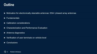 Title graphic of video "Advancing Connectivity: Testing and Technologies for Electronically Steered Array (ESA) Antennas in Satellite and NTN Integration"