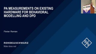 Deriving PA measurement data from existing hardware for behavioral modelling