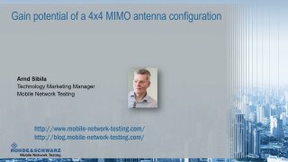 Gains of 4x4 MIMO antenna configuration