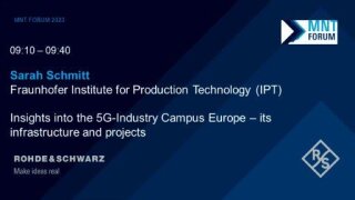 Insights into the 5G-Industry Campus Europe - its infrastructure and projects