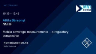 Mobile coverage measurements - a regulatory perspective