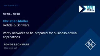 Tech talk: Verify networks to be prepared for business-critical applications