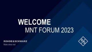 Welcome and Opening MNT Forum 2023