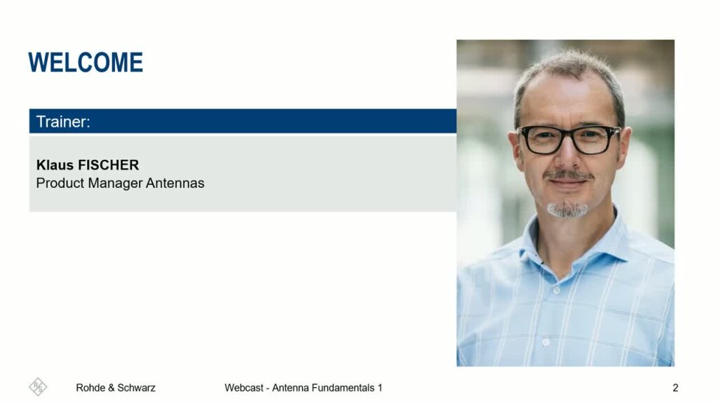 Webcast: Antenna fundamentals 1
