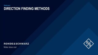 Webcast Peilverfahren