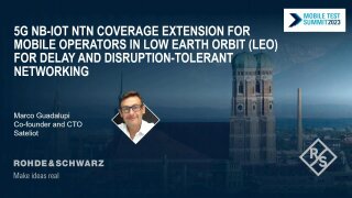 5G NB-IoT NTN coverage extension for delay and disruption-tolerant networking