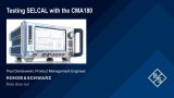 Testing SELCAL with the R&S®CMA180 