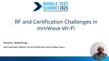 RF and certification challenges in mmWave Wi-Fi