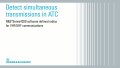 CERTIUM RADIOS: Detection of simultaneous transmissions in ATC