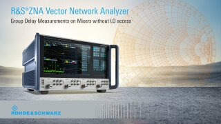 Group Delay Measurements on Mixers without LO access