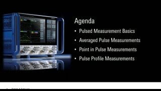 Mesures en régime impulsionnel