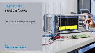 Easy to use and portable spectrum and signal analyzer