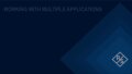 How to duplicate and manage application instances on the FSWX