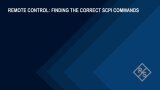 How to identify SCPI commands on the FSWX