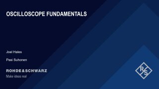 Basic Oscilloscope Fundamental Days - Day 1