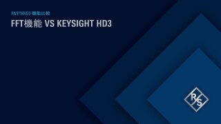 MXO 3 - Spectrum vs Keysight HD3 jp