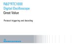 R&S®RTC1000 - Serial protocol triggering and decoding 