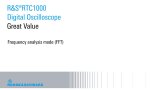 R&S®RTC1000 - Frequency analysis