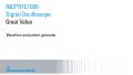 R&S®RTC1000: Signalformen- und Mustergenerator