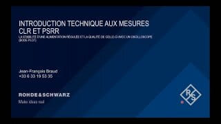 Introduction technique aux mesures PSRR