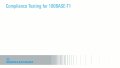 100Base-T1 compliance testing