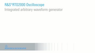 Integrated arbitrary waveform generator