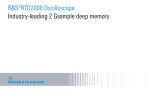 Industry-leading 2 Gsample deep memory