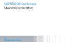Advanced user interface 