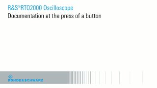 Documentation at the press of a button