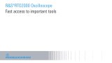Fast access to important tools