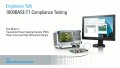 1000BASE-T1 compliance testing - Test mode 5: Transmitter power spectral density (PSD), power level and peak differential output