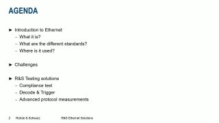An overview on Ethernet testing