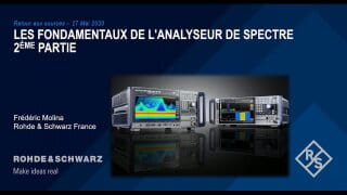 Démystifier l'analyseur de spectre - Partie 2
