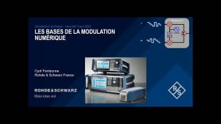 Webinar : Les fondamentaux de la modulation et démodulation numérique - Partie 1