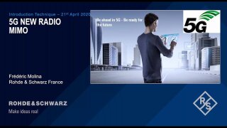 Introduction technique aux solutions d’analyse 5G NR MIMO