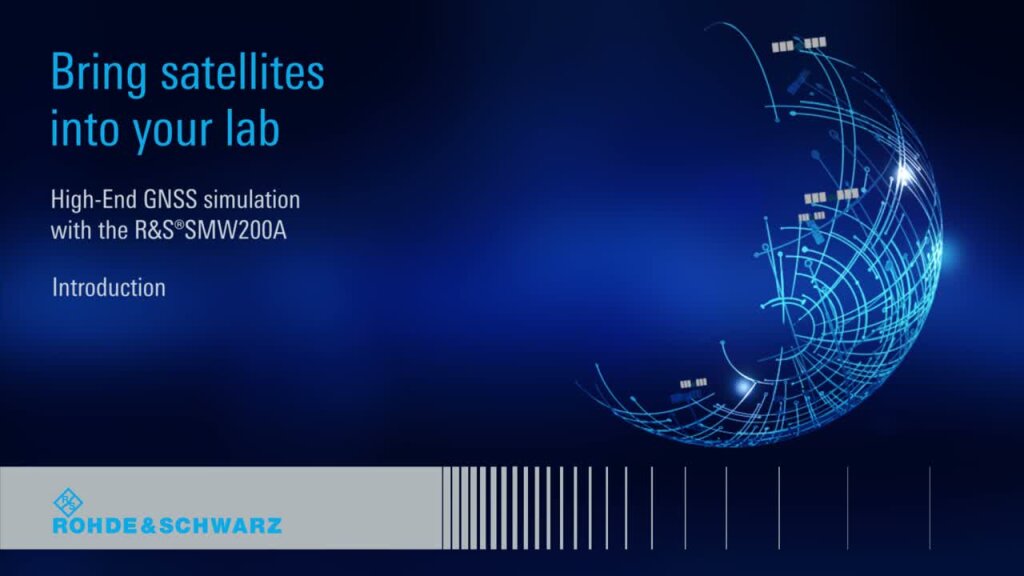 Bring satellites into your lab - Introduction