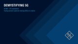 Testing dynamic spectrum sharing (DSS) on a device